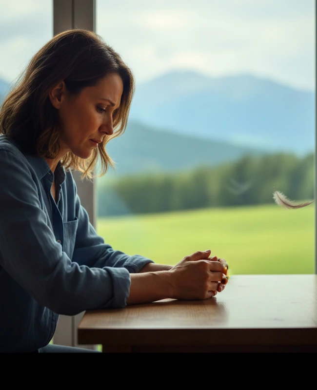 Schuldgefühle vergeben in der Trauer